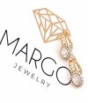 gold plated earrings with exclusive cubic zirconia