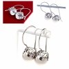 gold plated earrings with exclusive cubic zirconia