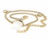 BRACELET GOLD CELEBRITY STAINLESS STEEL
