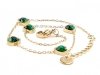 BRACELET GOLD CELEBRITY STAINLESS STEEL