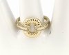 gold ring 18,60mm. gold-plated engagement xuping