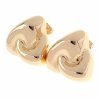 gold plated earrings with exclusive cubic zirconia