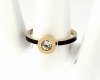 ring 19,00mm gold stainless steel