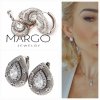 18k gold plated set pendant earrings xuping