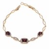 gold bracelet for a gold-plated leg