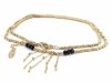 GOLD CHAIN NECKLACE celebrity STAINLESS STEEL