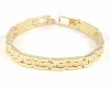 gold bracelet for a gold-plated leg