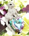 elegant gold brooch