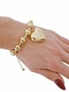BRACELET GOLD CELEBRITY STAINLESS STEEL