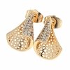 18k gold plated set pendant earrings xuping