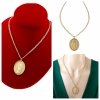 GOLD CHAIN NECKLACE celebrity STAINLESS STEEL