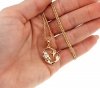 gold pendant 18k shiny xuping