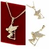 gold pendant 18k shiny xuping