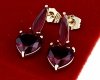 gold plated earrings with exclusive cubic zirconia