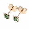 exclusive swarovski gold-plated earrings