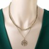 GOLD CHAIN NECKLACE celebrity STAINLESS STEEL