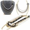 GOLD CHAIN NECKLACE celebrity STAINLESS STEEL
