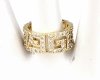 gold ring 18,60mm. gold-plated engagement xuping
