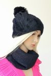 Warm and pleasant scarf alpaca chimney for the winter