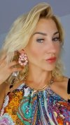 EARRINGS GOLD LONG ZIRCONIA WEDDING WEDDING