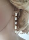 EARRINGS SILVER STAINLESS STEEL CELEBRITY