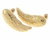 gold earrings made of stainless steel