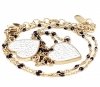 GOLD CHAIN NECKLACE celebrity STAINLESS STEEL