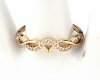 gold ring 18,60mm. gold-plated engagement xuping