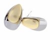 gold plated earrings with exclusive cubic zirconia