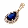 gold pendant 18k shiny xuping