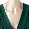Gold Chain Celebrity Gold Plated Necklace 14K XUPING