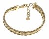 BRACELET GOLD CELEBRITY STAINLESS STEEL