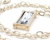 GOLD CHAIN NECKLACE celebrity STAINLESS STEEL