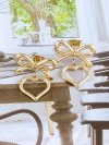 gold earrings made of stainless steel