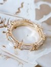 gold ring 18,60mm. gold-plated engagement xuping