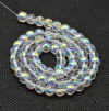 Glass beads faceted strands