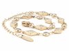 BRACELET GOLD CELEBRITY STAINLESS STEEL