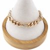 gold bracelet for a gold-plated leg