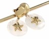 gold earrings made of stainless steel