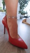 BRACELET, SILVER CELEBRITY STAINLESS STEEL