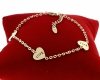 BRACELET GOLD CELEBRITY STAINLESS STEEL