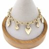 gold bracelet for a gold-plated leg