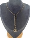 GOLD CHAIN NECKLACE celebrity STAINLESS STEEL