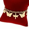 BRACELET GOLD CELEBRITY STAINLESS STEEL