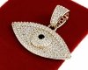 gold pendant 18k shiny xuping
