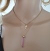 GOLD CHAIN NECKLACE celebrity STAINLESS STEEL