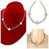 GOLD CHAIN NECKLACE celebrity STAINLESS STEEL