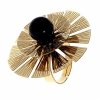 ring 18,30mm gold stainless steel
