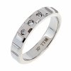 ring 17,30mm gold stainless steel