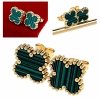 gold earrings made of stainless steel